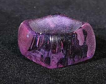 Soporte de mármol de resina con forma de cubo de almohada