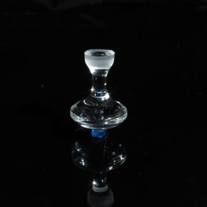 Clear Spinner #24 Glass Spinning Top (micro)