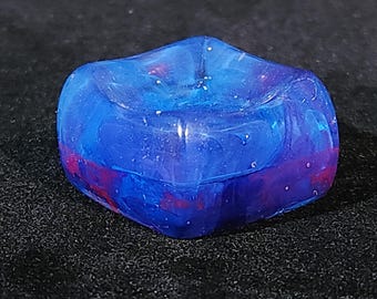 Soporte de mármol de resina con forma de cubo de almohada