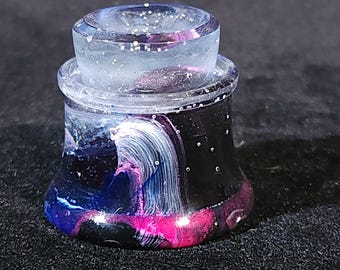Soporte de mármol de resina Campaniform