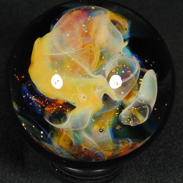 Snapdragon Nebula Glass Marble