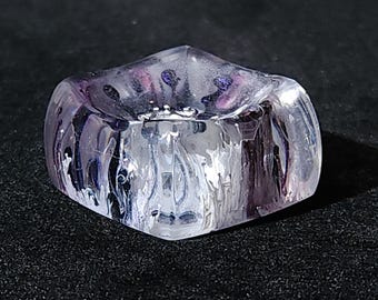 Soporte de mármol de resina con forma de cubo de almohada