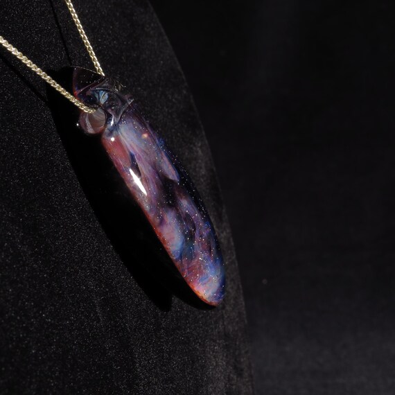 宇宙ガラス　ペンダント　赤 楽天市場】【新作】ガラスペンダント 赤 宇宙ガラス Mars 宇宙