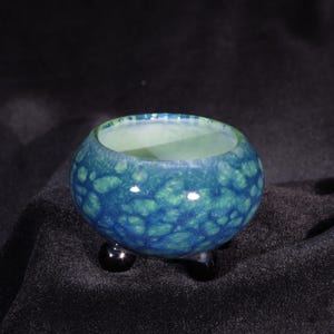 Glass Mame Bonsai Pot, Miniature Bonsai Pot