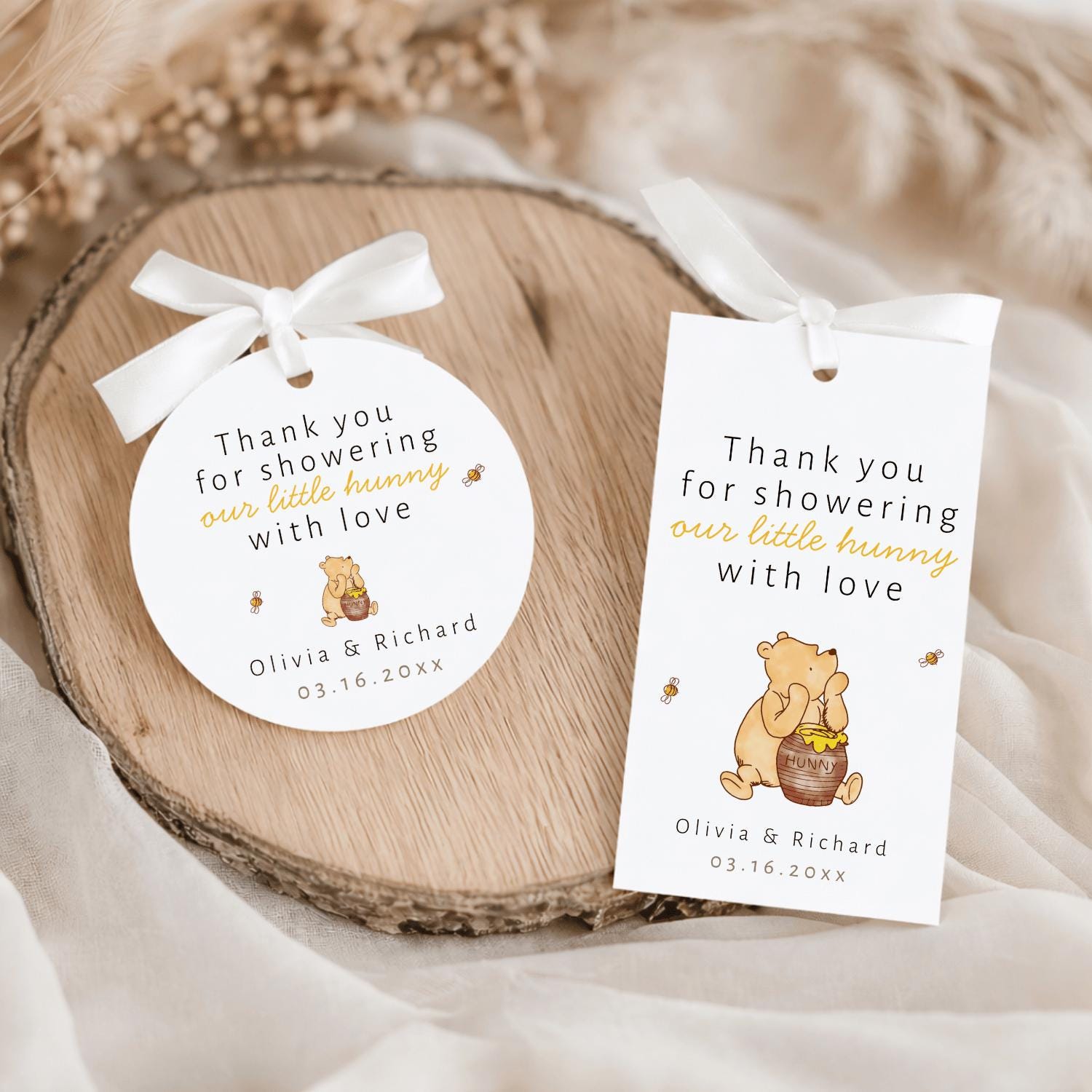 Targhette da regalo 200 pezzi carta kraft Tag da appendere matrimonio