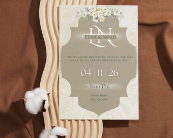 Elegant Invitation Template – Fully Editable for Any Occasion | Canva - digital