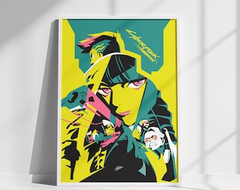 Cyberpunk Edger runner Poster