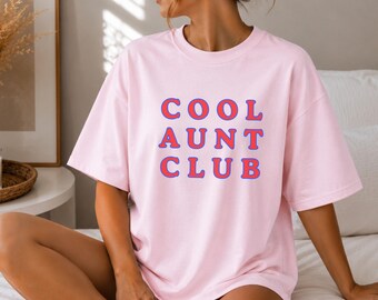 Cool Aunt Club T-Shirt, Tante T-Shirt, In My Auntie Era Shirt, Beste Tante Tee, Shirt für Tante, Geschenk zur Geburt für Tante