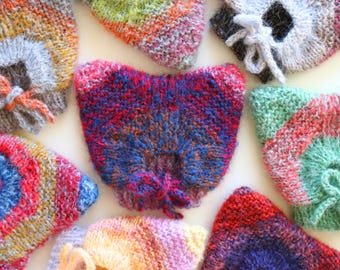 Bonnet chaud pour Devon Rex, Cornish Rex, Sphynx ; Bonnet chat tricoté à la main