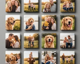 Custom Photo Magnet 2x2'' – Personalized Gift