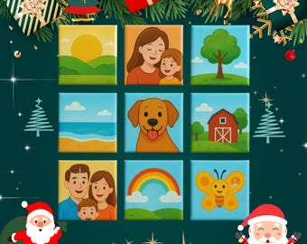 Custom Photo Magnets: Personalized Fridge Gift, 2x2"