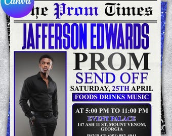 Prom Booking Flyer, Prom Szn Special Flyer, Prom Season Special Deal Flyer, Homecoming Flyer, MUA Lashes Nails Hair Braids wig Flyer, canva