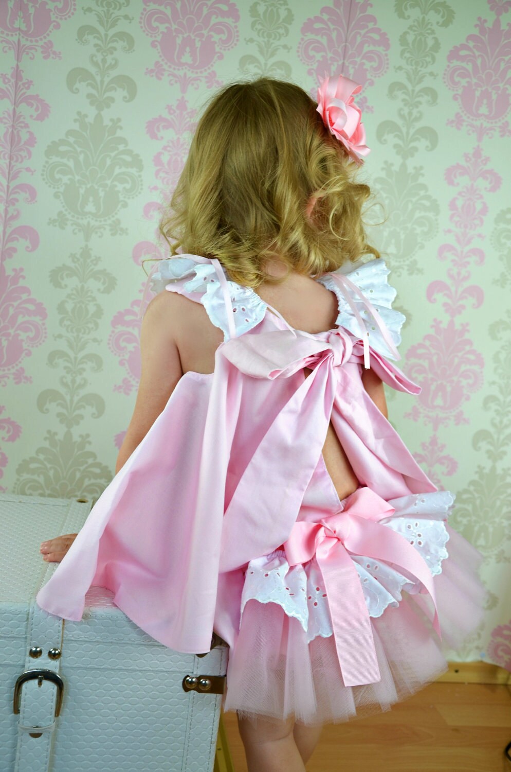 Toddler Flower Girls' Tutu dress and Ruffled Bloomers Etsy