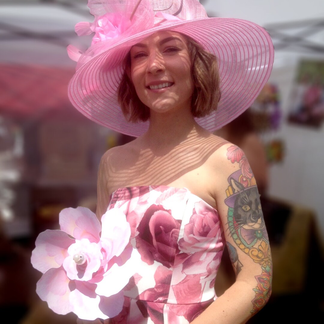 Light Pink Rose Pinwheel Wind Spinner Whirligig Windmill Fan Etsy