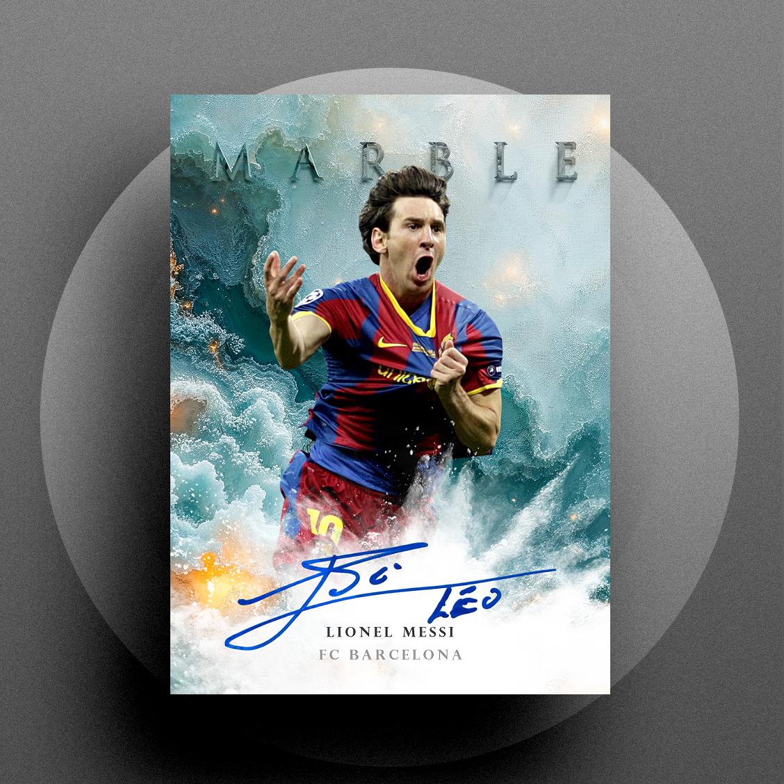 Marble 2025 Messi Digital Autograph RP Soccer Football Card - Etsy