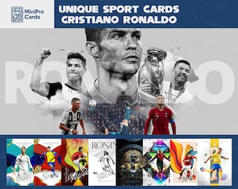 Tarjetas de fútbol de Cristiano Ronaldo 2025 Colección Fußballkarten RP - Selecciona tus FAVORITAS