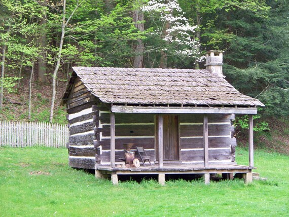 Creech Cabin Pine Mountain Settlement School In Ky 8 X 10 Etsy