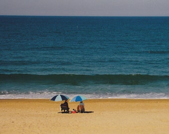 Beach Umbrellas, Outer Banks of NC, 8 x 10 fine art photo, signed