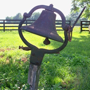 Farm Bell, Woodford County, Kentucky, 5 x 7 fine art photo, signed