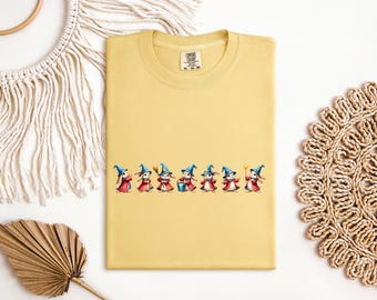 Sorcerer Mickey Bunny T Shirt, Disney Fantasia Tee, Cute Rabbit Wizard Shirt, Comfort Colors Disney Top, Magic Kingdom Outfit