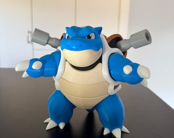 Blastoise Inspired Figure • Large 3D Printed Collector Statue