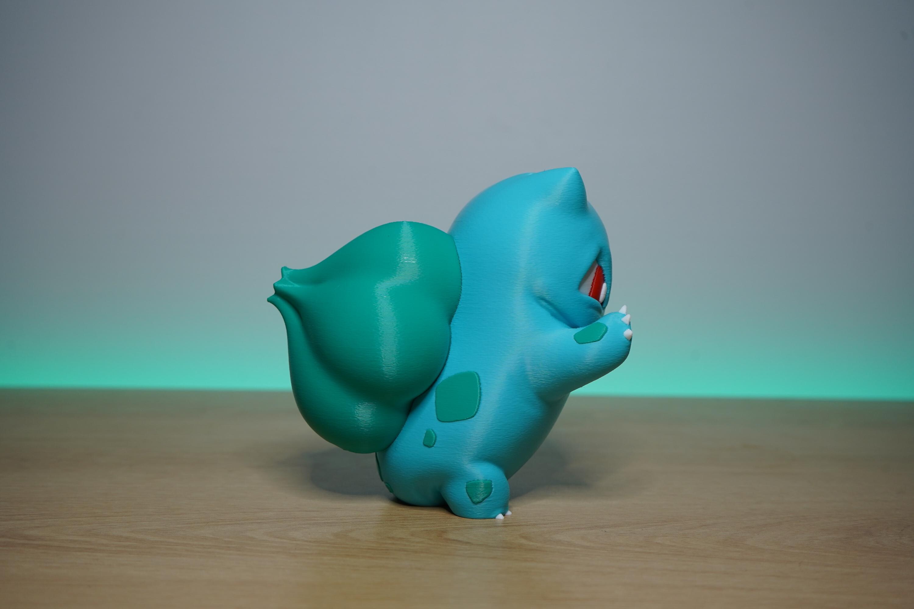 Peeking Bulbasaur Inspired Window Decoration 3D Printed Pokémon Gift - Etsy