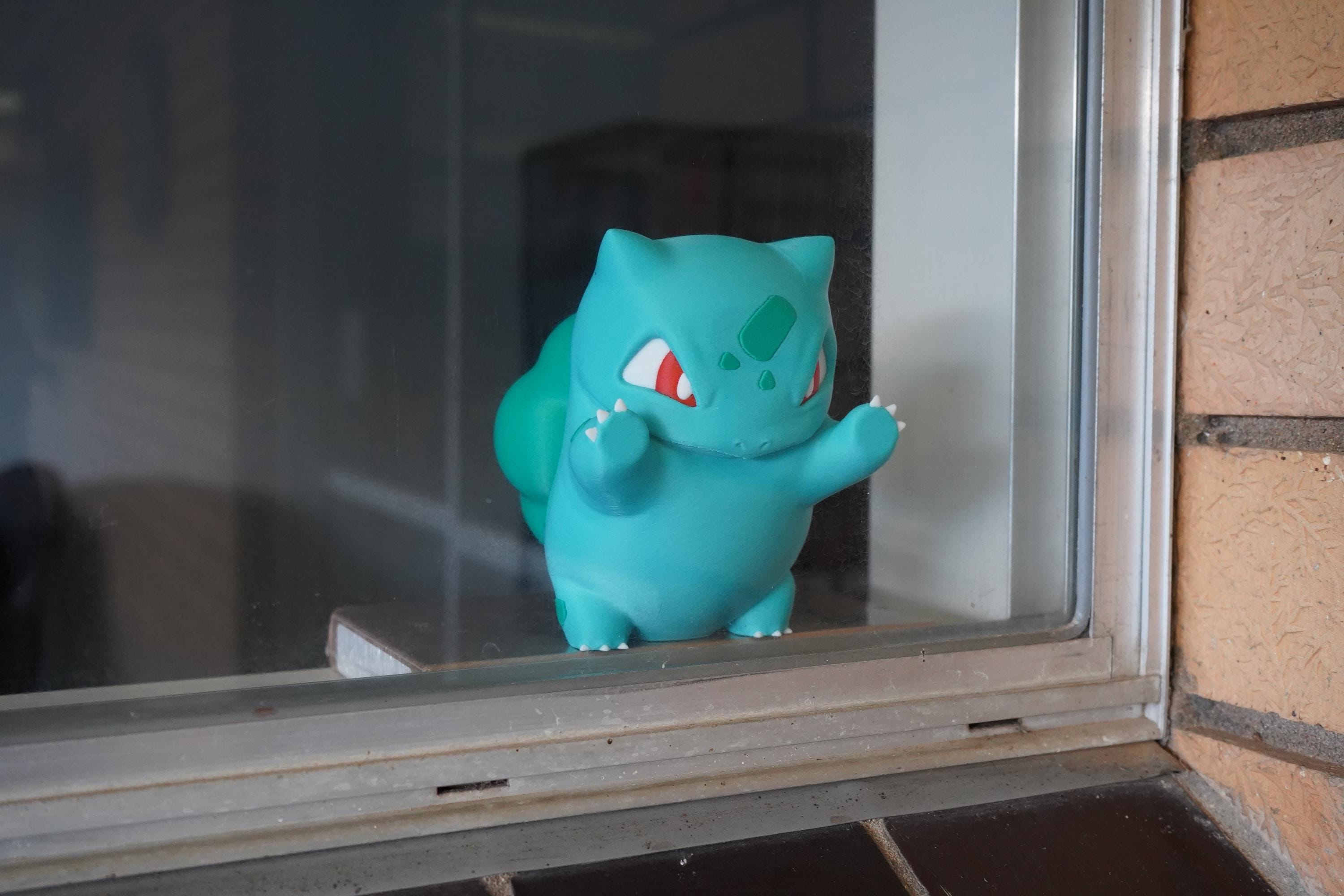 Bulbasur Window Peeking Bulbasaur Inspired Window Decoration 3D Printed Pokémon Gift - Etsy