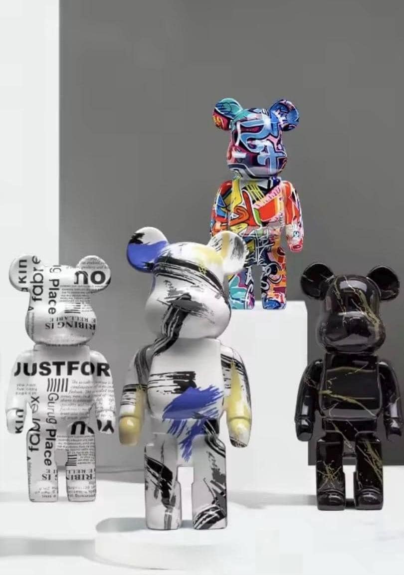 Graffiti bear statue - Etsy 日本