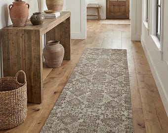 Best Seller Crate & Barrel Alvarez Hand Tufted Premium Wool Runner Rug, Hand-Tufted Soft Underfoot High Traffic Area Runner (Hides Stains!)