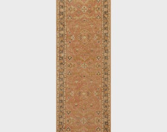 HillCrest Oushak HandKnotted Premium Wool Runner | Living Room, Bedroom, Kitchen & Dining | Soft Underfoot | Luxury Hand-Knotted Runner Rug