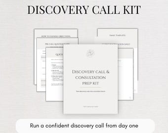 Coaching Discovery Call Kit – Client Questionnaire and Agenda (Canva & PDF)