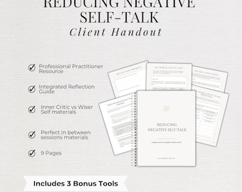 Reducing negative self-talk