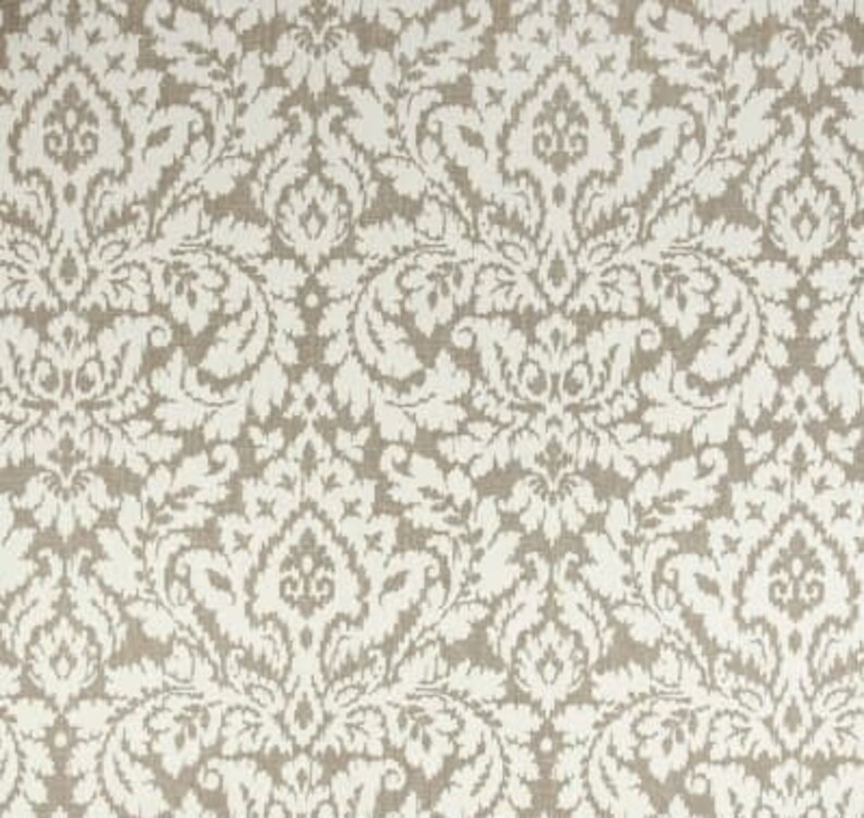 Waverly Dashing Custom Kitchen Cafe Curtains Damask Cafe Etsy