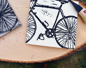 Bicycle Blank Folded Card