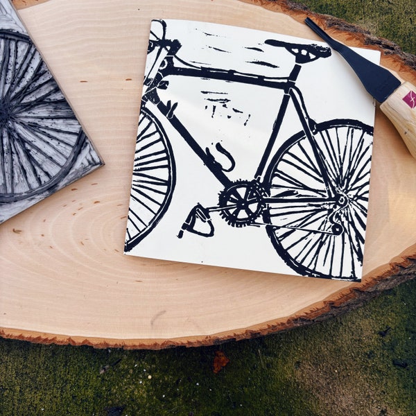 Bicycle Blank Folded Card