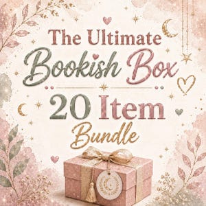 20-Item Mystery Bookish Bundle | Reader Stationery Gift Box