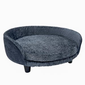 Dog Couch Bed – Stylish & Washable Small Dog Bed, Pet Pillow, Custom Color Dog Sofa, Perfect Pet Furniture For Dog and Cats, Dad Dog Gift