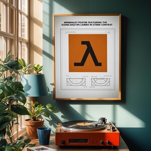 Lambda Symbol Poster Bild 2