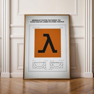 Lambda Symbol Poster Bild 5