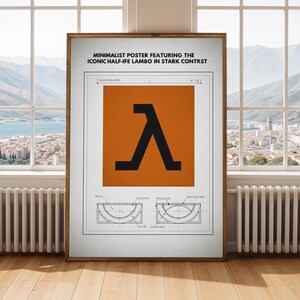 Lambda Symbol Poster Bild 4