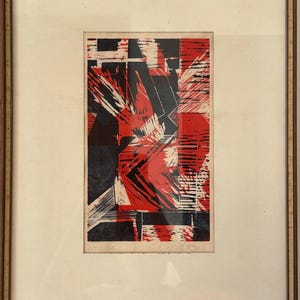 Lithographie von Kurt Fors (Schweden, 1935), signiert und nummeriert.