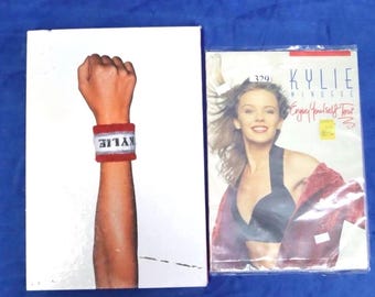 Kylie Minogue Enjoy Yourself tour program And KYLIE book Concert memorabilia