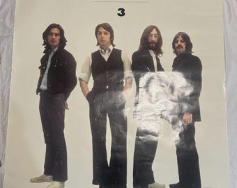 The Beatles 1996 20x30 Inch Double Sided Anthology Promo Poster - Etsy