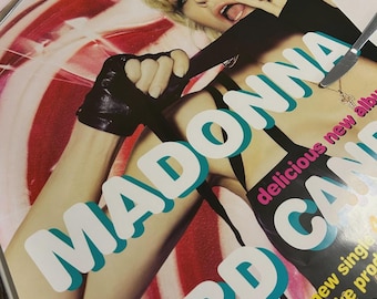Madonna Hard Candy record store promo 2008 Poster 23 x 33