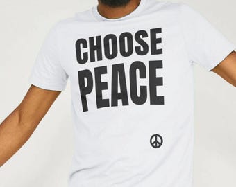 Choose Peace Men's T-shirt