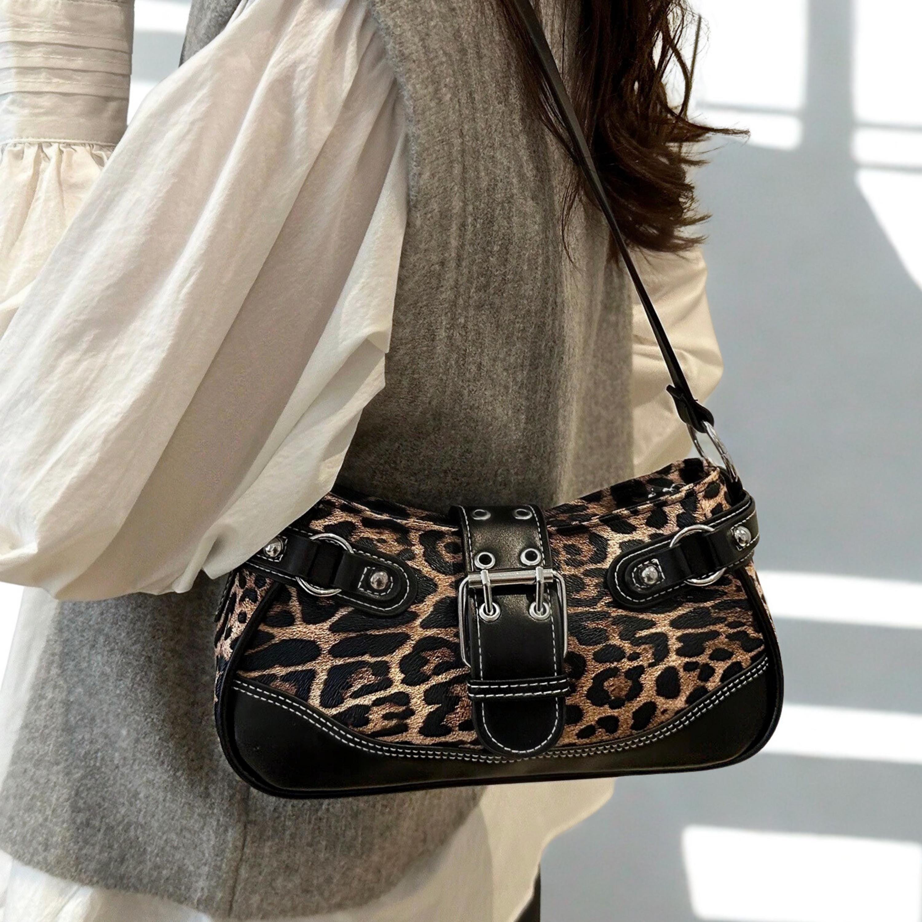 90s leopard bag Italia