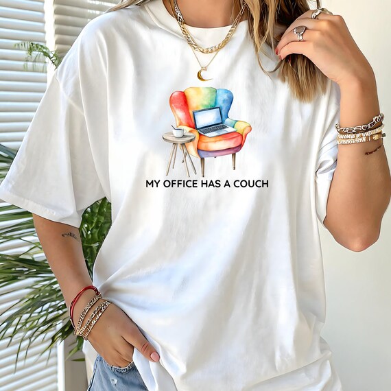 Remote Worker Shirt, Work From Home Tee, Cotton Comfort Colors