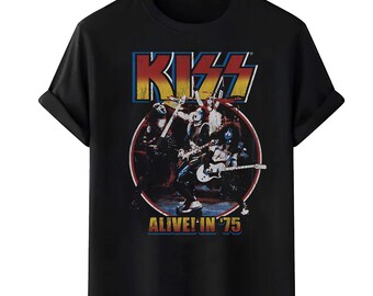 Vintage KISS Sonic Boom Band T-shirt [XL] - Etsy