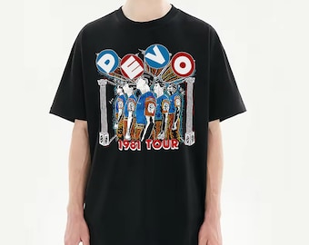 Devo Vintage T-shirt, B Stiff, Faded Black Tee Shirt, New Wave