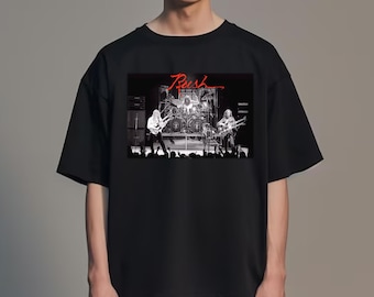 Rush Vintage T-shirt: Unisex Graphic Shirt